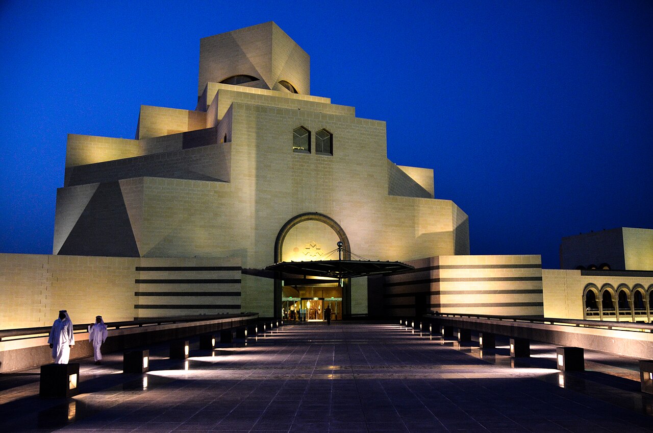 The Museum of Islamic Art in Doha, the Qatar extension after Umrah