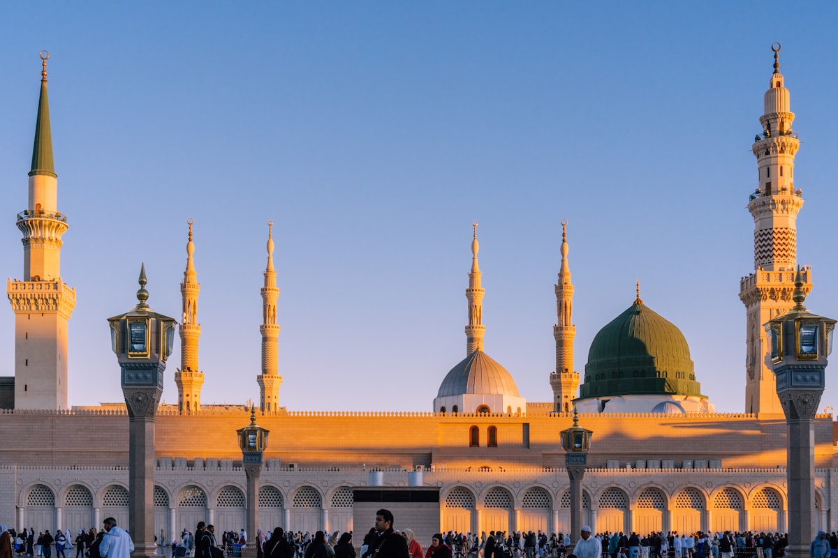 Masjid an-Nabawi and the Rawdah in Madinah